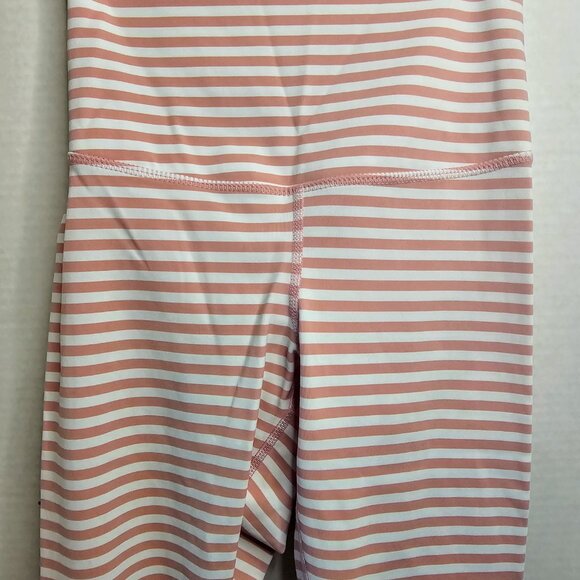 DYI BIONIC EDGE LEGGINGS ROSE/WHITE STRIPE SX XS 26" INSEAM - Picture 1 of 5